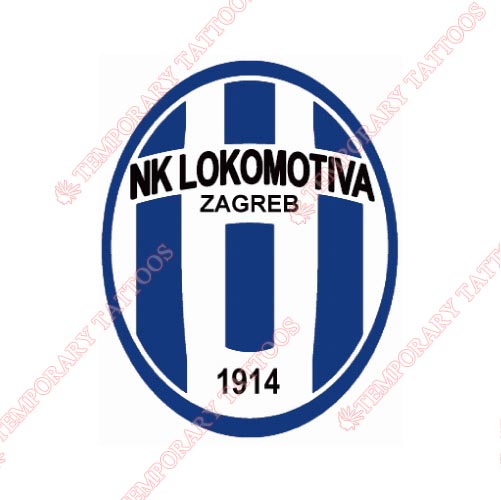 NK Lokomotiva Customize Temporary Tattoos Stickers NO.8412